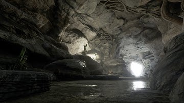 Cave Flythrough | Unreal Engine