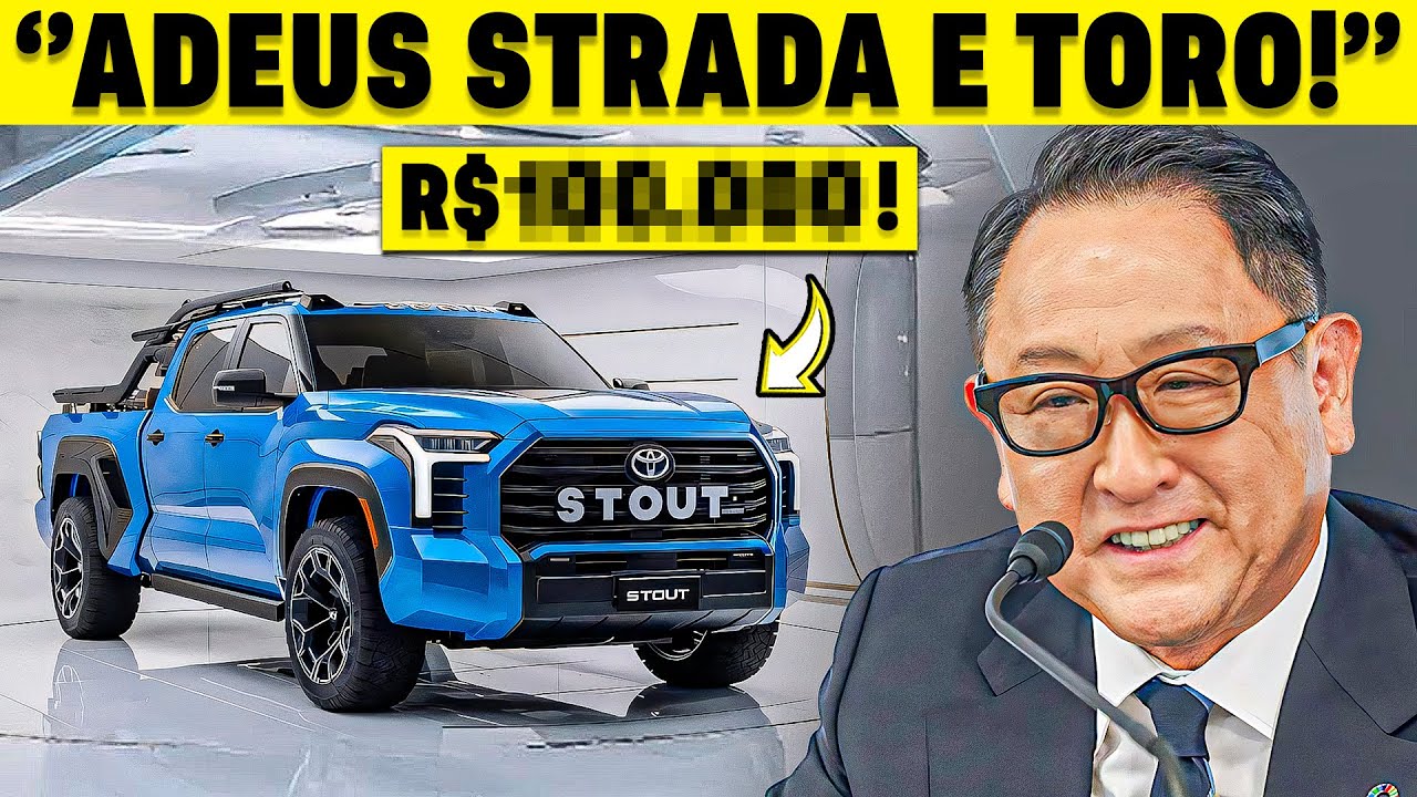 🚨 NOTÍCIA: TOYOTA LANÇA NOVA PICAPE FUNCIONAL NO BRASIL? QUEM PODE SER A CONCORRENTE DESTE MODELO?