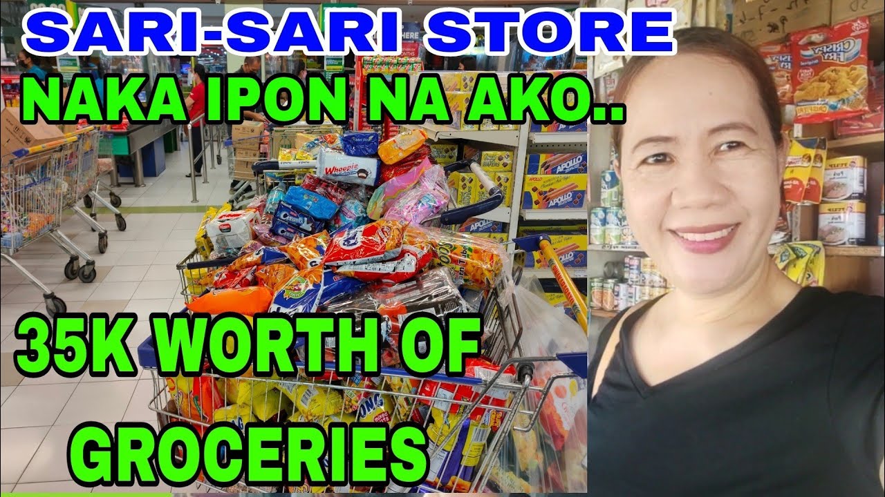 SARISARI STORE BUSINESS 35K WORTH OF ITEM'S PAANO AKO NAKA IPON