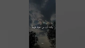 وتشاء انت من البشائر قطرة 