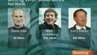 Obama Dines With Jobs, Zuckerberg With Economy on Menu