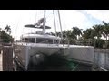 Lagoon 560 catamaran Walk through and sea trial