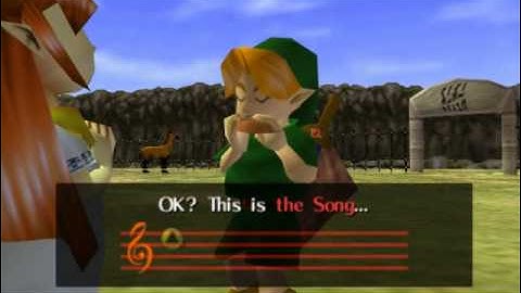 Legend of Zelda Ocarina of Time Walkthrough 03 (2/5) "Epona