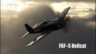 F-6F-5 HellCat. Пробный вылет.
