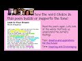 Understanding Word Choice and Tone in Poetry