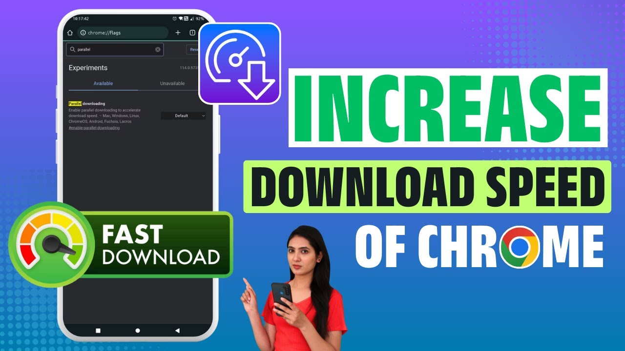 How To Increase Download Speed In Chrome Android Phone | Boost Chrome Download Speed #chromesetting