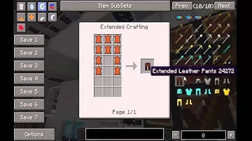 Minecraft 1.6.2 - Review de EXTENDED WORKBENCH MOD - ESPAÑOL TUTORIAL