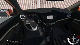 обзор мода на машину lada vesta (beamng drive)