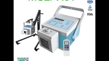 Digital portable x-ray machine MSLPX01 operational video