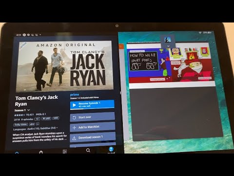 How to use Split Screen on Amazon Fire HD 10 tablet (2021, 11th gen)