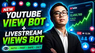 *NEW* YouTube View BOT + LiveStream Views BOT | How To Easy Boost Views on Youtube in 2026