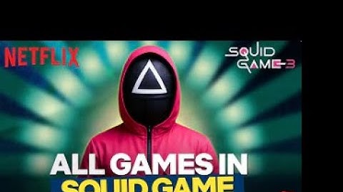 All Squid Game Challenges From Seasons 1-3 (Compilation) | Netflix [ENG SUB]