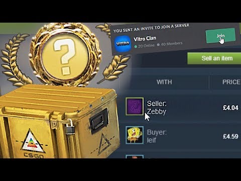 i unboxed a prisma knife and joined the sellers discord lol