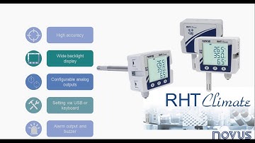 NOVUS presents the new LogBox BLE and RHT Climate | English