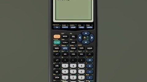 RREF on the TI-83