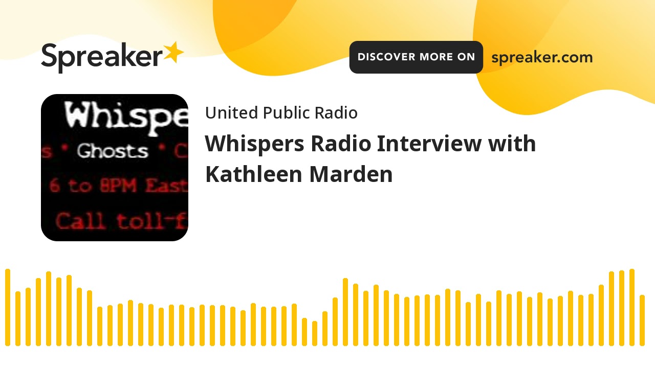 Whispers Radio Interview with Kathleen Marden
