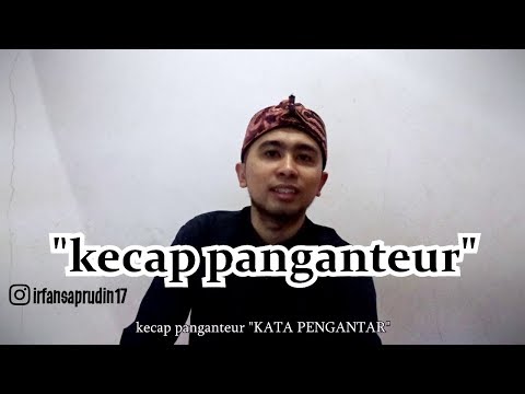 Kecap Panganteur (Kata Pengantar Pekerjaaan) [Belajar Bahasa Sunda Episode 20]