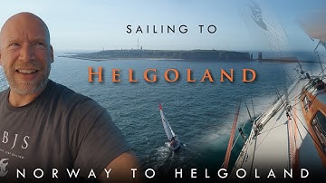 Sailing to Helgoland, the Island they tried blowing Away!