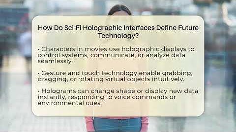 How Do Sci-Fi Holographic Interfaces Define Future Technology? - The SciFi Reel