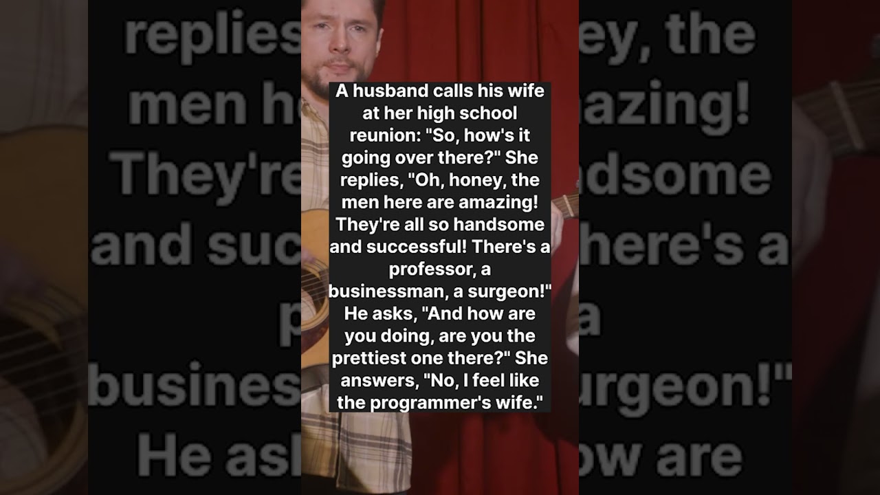 A husband calls his wife 
