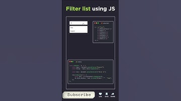 Filter List using js 💻💻 #coding #frontendprojects #htmlcssjavascript #webdevelopment #genshinimpact