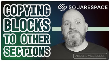 How to Copy Blocks to Other Sections in Squarespace(Easy Shortcut!)
