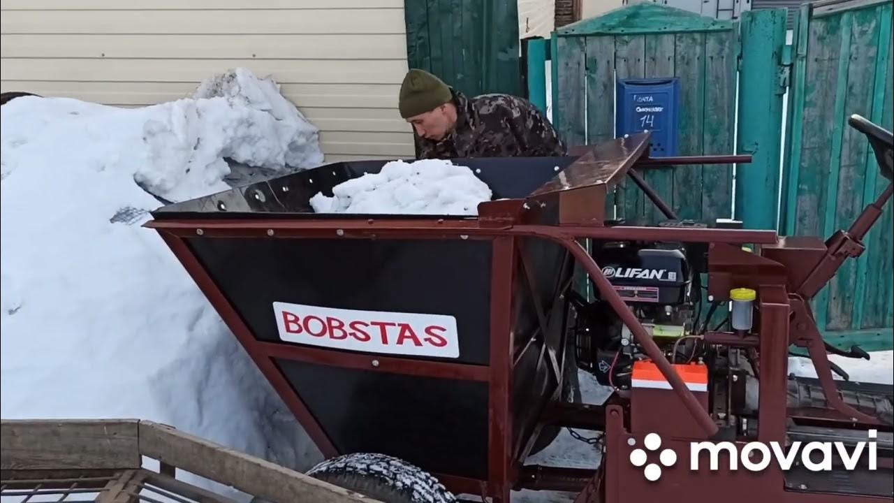 самодельный мини погрузчик городец
