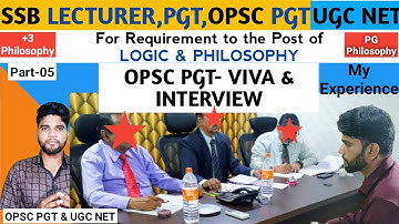 OPSC PGT Viva & Interview and Documents Verification, OPSC PGT INTERVIEW 2026 ,Interview Preparation