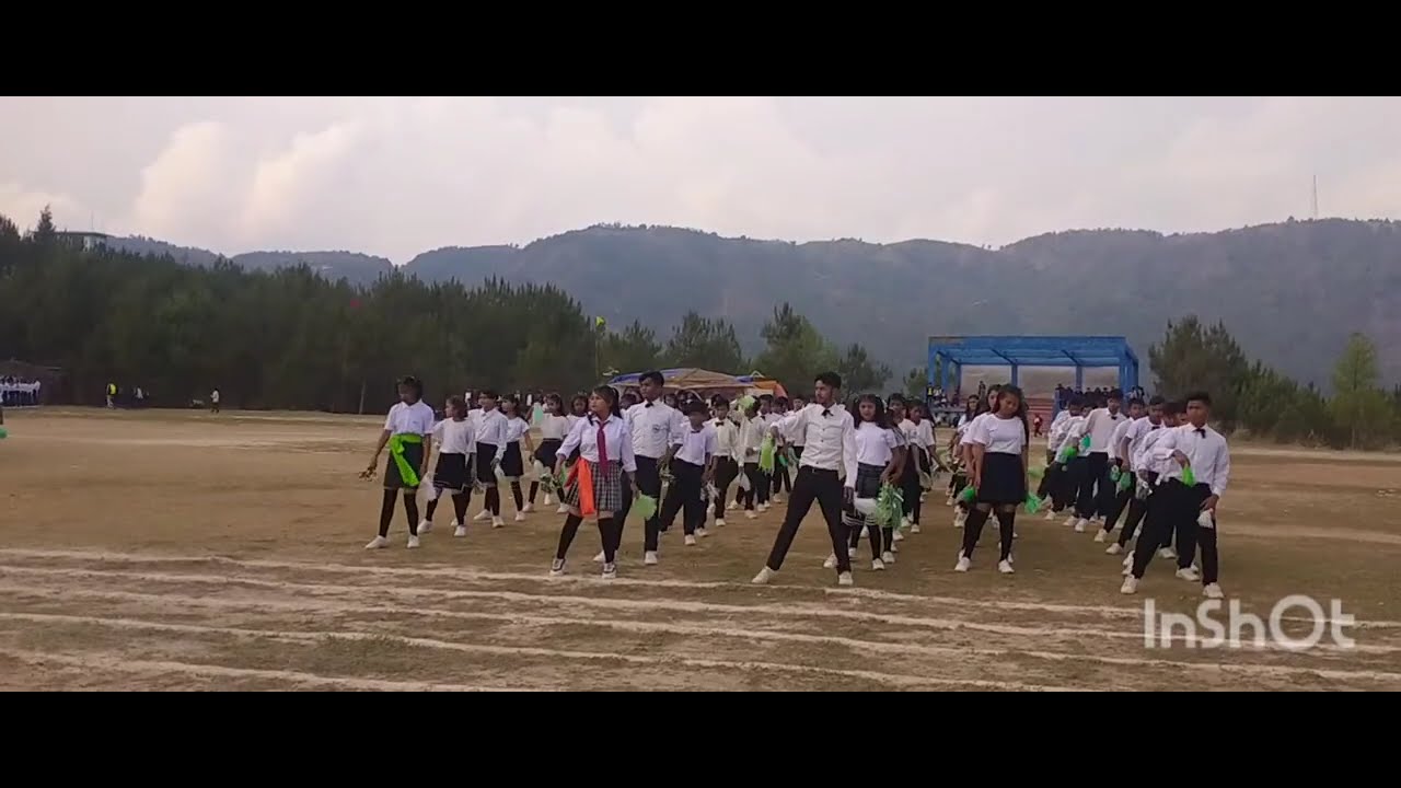 Performance group dance Green House St Joseph Sec School Nongkasen