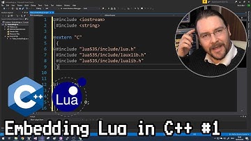 Embedding Lua in C++ #1