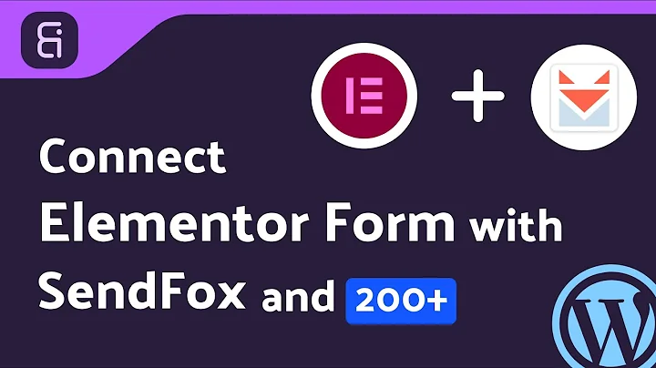Integrating Elementor Form with SendFox | Step-by-Step Tutorial | Bit Integrations