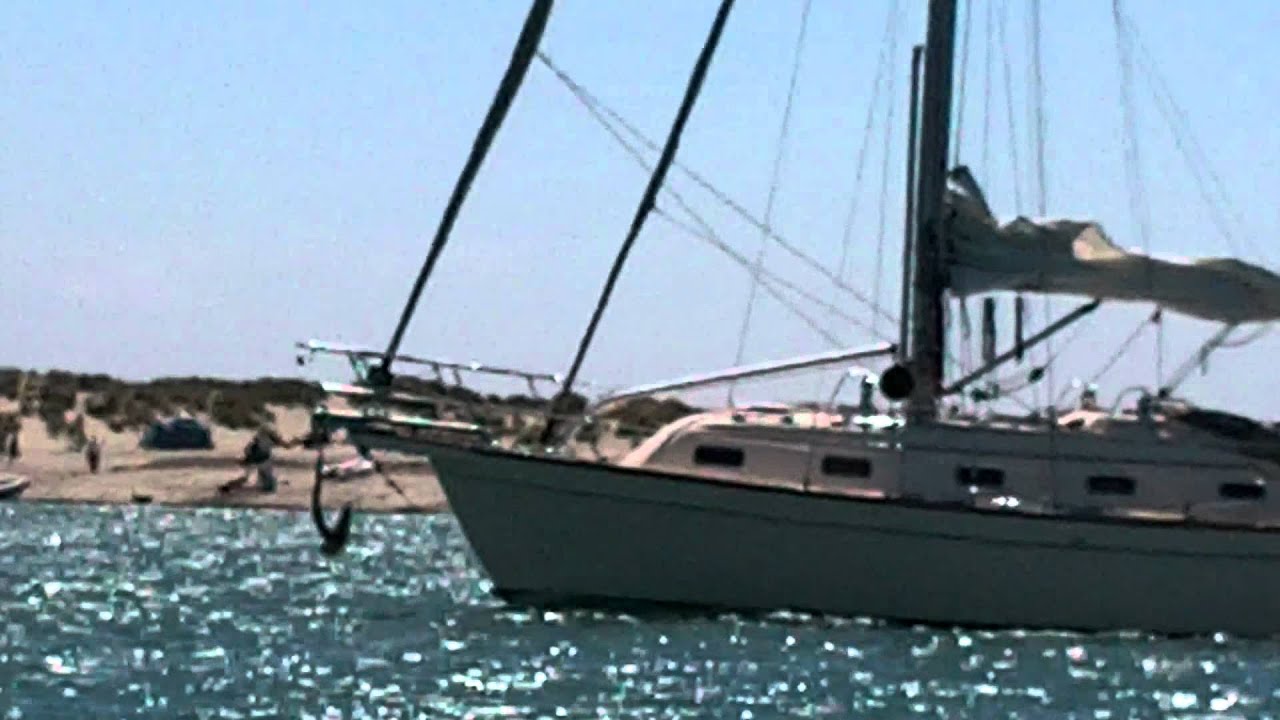 An accident waiting to happen. You should secure your anchor before setting off