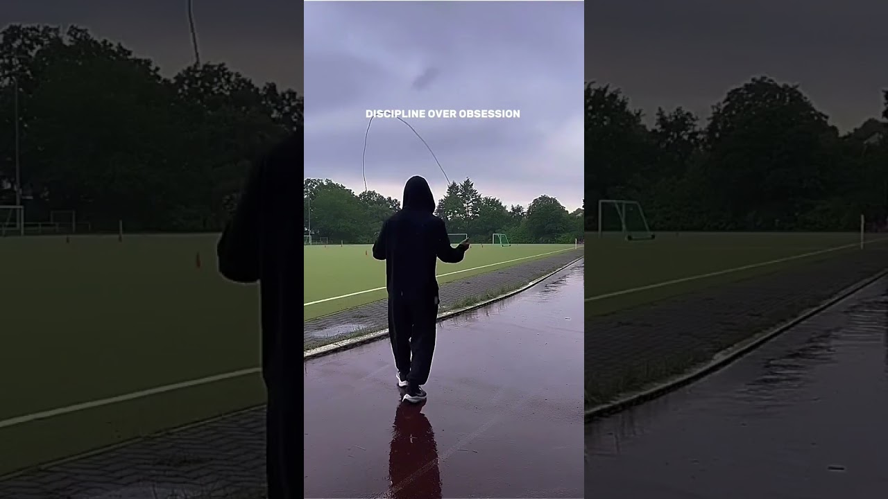 Discipline over obsession 