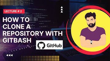 How to take clone With gitbash - Lecture # 2 - Asad Mukhtar