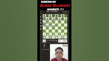 Thumbnail of Ranking My Queen Blunders (Part 1)