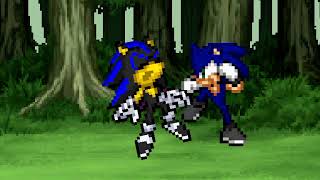 Seelkadoom Vs Sonic black | Sprite Animation | Part 1/3