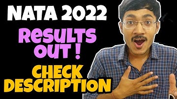 NATA 2022 3rd Test RESULTS 🔥 Check Description #nata2022 #barch