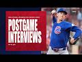 POSTGAME INTERVIEWS: Counsell, Brown, PCA, and Suzuki | Cubs Locker Room Sound