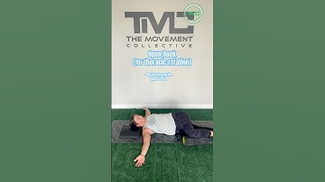 Open Book (for thoracic rotation) #thoracicmobility #posture #homeworkout