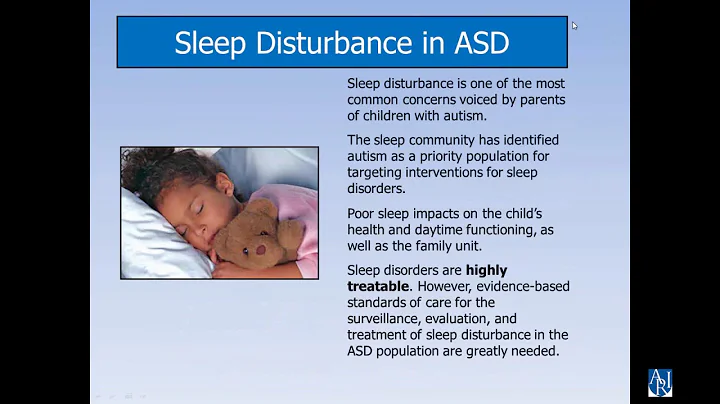 Sleep Issues in Autism - Beth Malow, M.D.