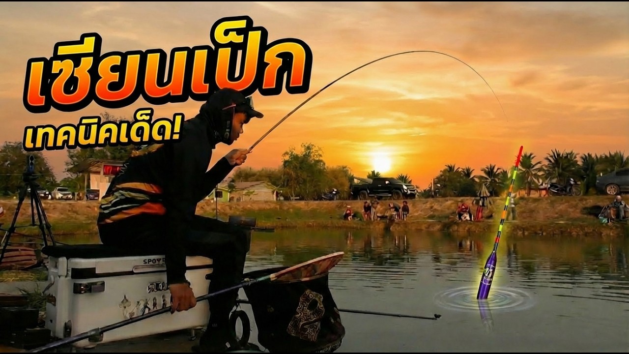 เซียนเป๊กบุกบ่อเหมา! โชว์สเต็ปชิงหลิว สายรั้ง ปลากินเข้าปาก วัดยับๆ คุ้มค่าคัน