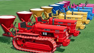 Mini Tractors With COLORS - Liming Work For SOIL HEALTH - Farming Simulator 22