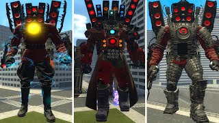 EVOLUTION OF NEW ARMORED TITAN SPEAKER MAN! In Garry's Mod