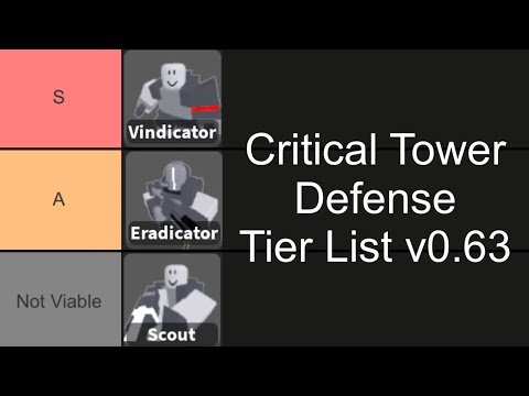 Overall Tier List, Critical Tower Defense Wiki