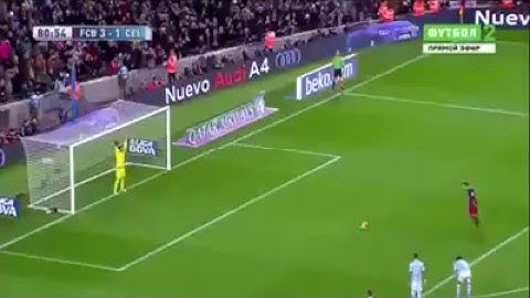 Messi Elfmeter auf Luis Suarez 2016