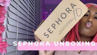 SEPHORA UNBOXING |Dr.Dennis Gross| Fenty Beauty| Becca Cosmetics| Milk Makeup| Laneige| The Ordinary