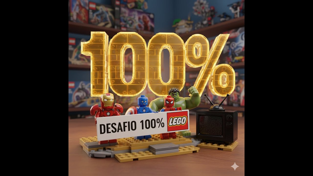 PARTE 10 - O Desafio que vai levar ANOS: 100% em TODOS os Jogos LEGO!