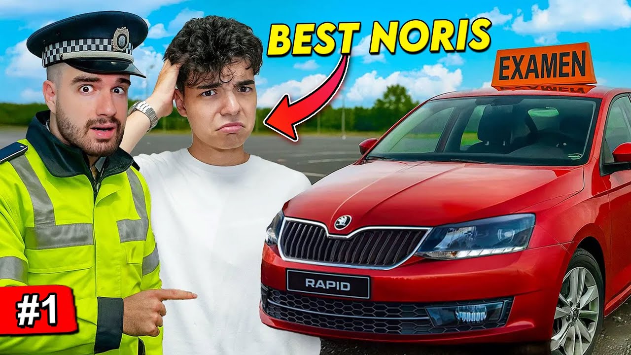 Best Noris la EXAMEN AUTO pe Poligon (Ep.1)
