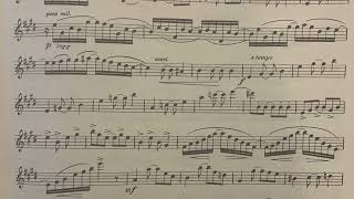 Rubank Selected Studies-Saxophone, pg. 39 E major by Heinze