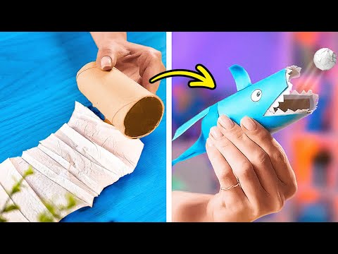 Обязательно попробуйте сделать самодельную вирусную антистресс-игрушку  Простые и веселые поделки!